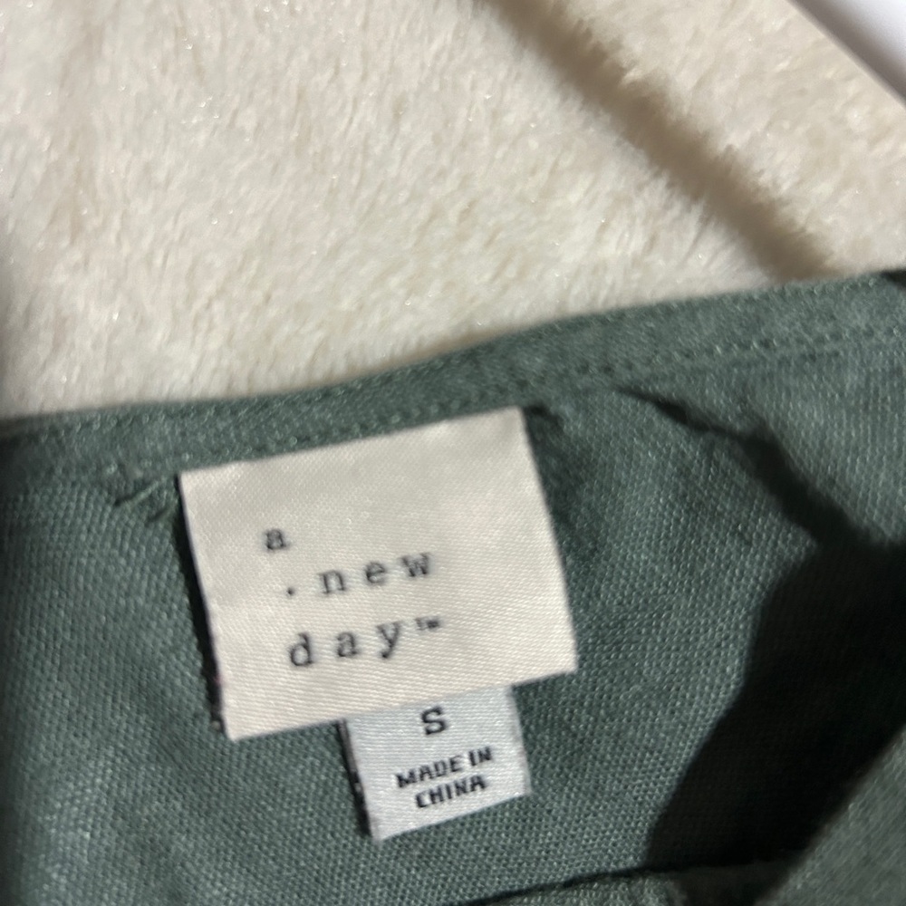 A New Day Olive Green Blouse
